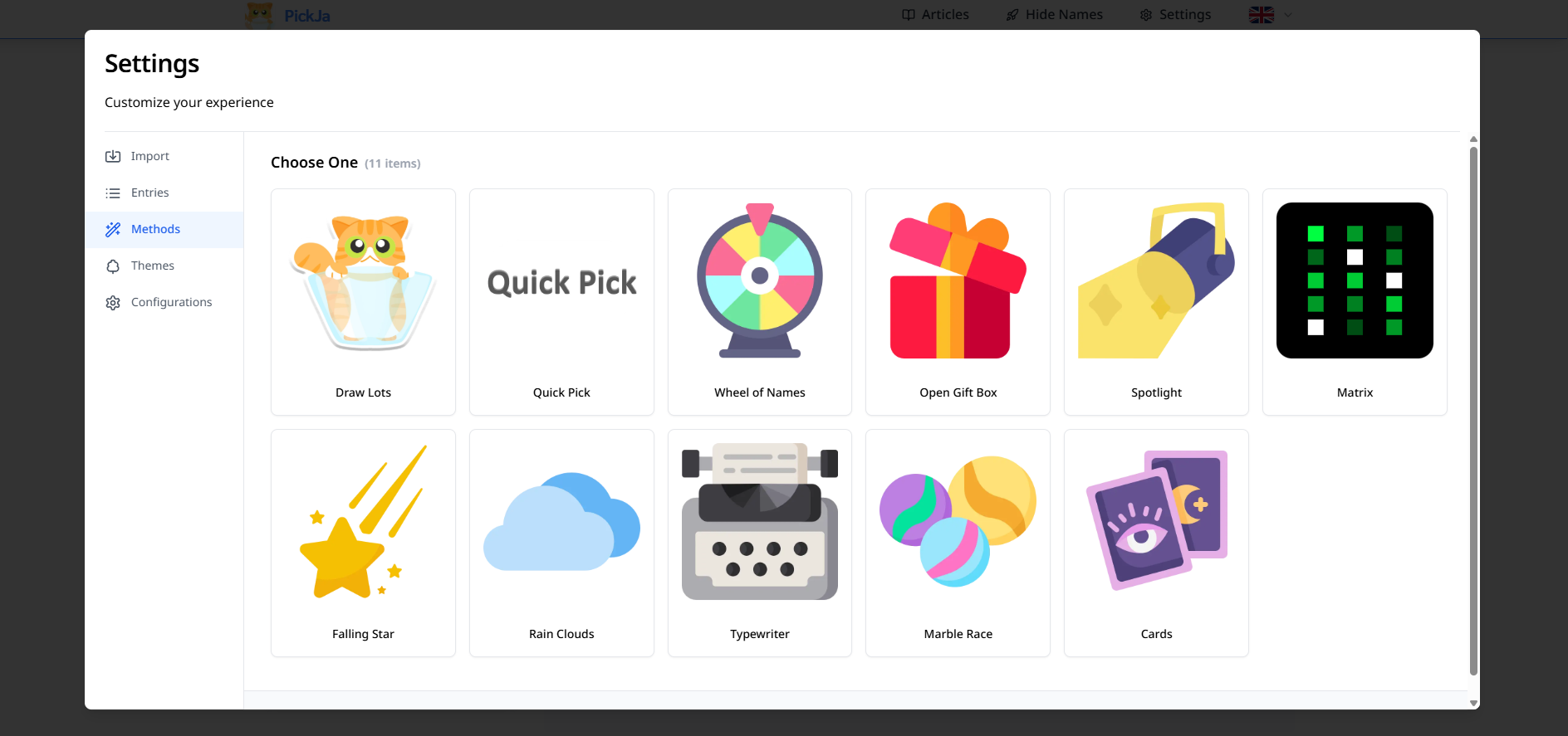 Randomization Methods